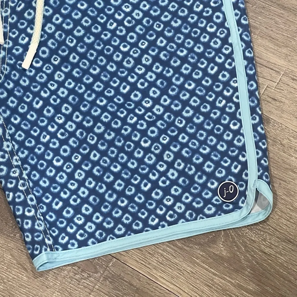 NWT johnnie-o Youth Boy’s Richey Elastic Board Shorts Swim Trunks Lux Designer
